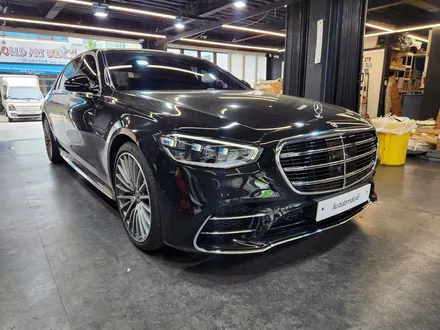 벤츠 W223 S500 빠진 옵션 추가 출고 액티브엠비언트 S클래스.