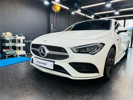벤츠 C118 CLA 도어 미드레인지 엠비언트 연동 작업.