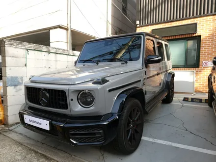 벤츠 G63 AMG 순정 베이지 시트 교체 작업 지바겐.