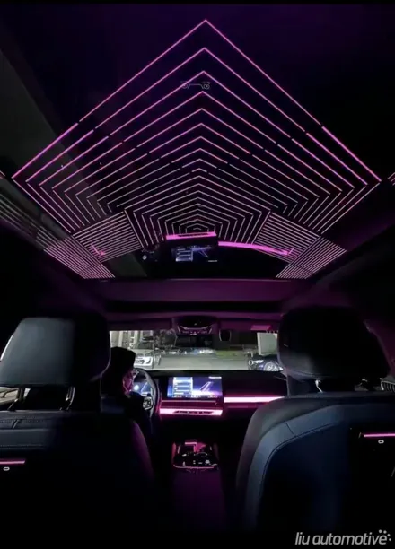 BMW 신형 5시리즈 G60 스카이라운지 선루프 엠비언트 옵션 설치 i5.