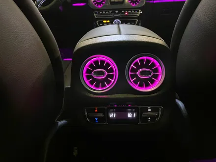 벤츠 G63 AMG 엠비언트 터빈 송풍구 세트. 후석까지 완벽한 엠비언트 송풍구.