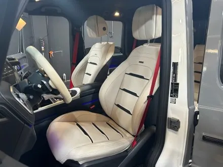 벤츠 G63 AMG 순정 베이지 시트 교체 작업 지바겐.