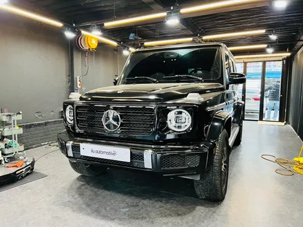 벤츠 W464 G400d 브라부스 타입 LED 프론트립.