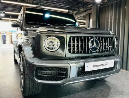 벤츠 G63 AMG 브라부스 LED 프론트립 + 송풍구 엠비언트 작업 지바겐 W464.
