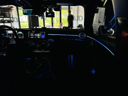 벤츠 W177 A45 AMG 순정 커멘드 조절 엠비언트 확장 시공 + 액티브엠비언트기능 추가.