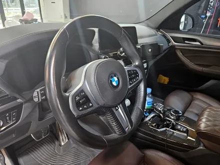 BMW G01 X3 카본 핸들 + M1M2 버튼 + 패들시프트 m40i.