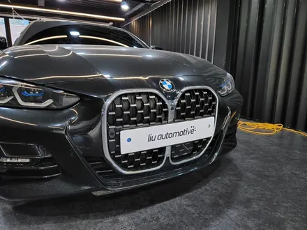 BMW G23 4시리즈 블랙팩 키드니그릴 교체.