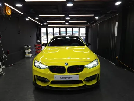 BMW M4 랩핑 - 오렌지 컬러