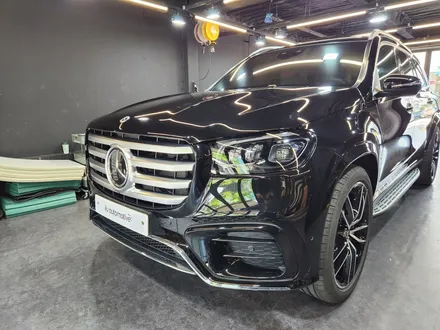 벤츠 2024 GLS 블랙팩 그릴 시공