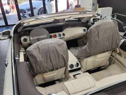 벤츠 S63 AMG 카브리올레 송풍구 엠비언트 C217.