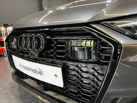 아우디 A6 C8 RS6 그릴 + 안개등 + 디퓨저 + 블랙팩 세트.