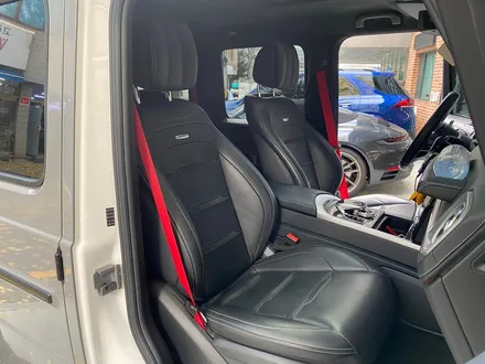 벤츠 G63 AMG 순정 베이지 시트 교체 작업 지바겐.