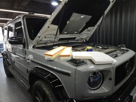 벤츠 G63 AMG 엔진오일 + 필터 교체 패키지