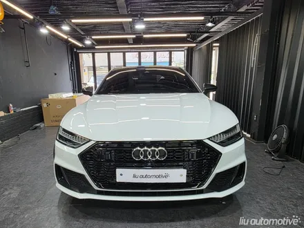 아우디 A7 RS7 그릴 + 카본 파츠 교체.