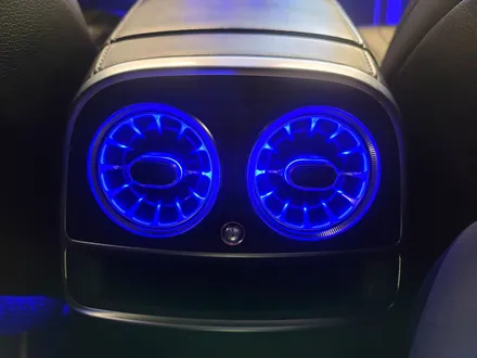 벤츠 S63 AMG 쿠페 송풍구 엠비언트 세트. 벤츠 엠비언트 라이트의 기본.