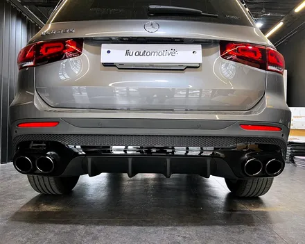 벤츠 GLB 45AMG 컨버전 디퓨저 세트. AMG 컨버전 시공 추천.