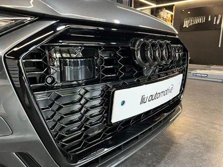 아우디 A6 C8 RS6 그릴 + 안개등 + 디퓨저 + 블랙팩 세트.