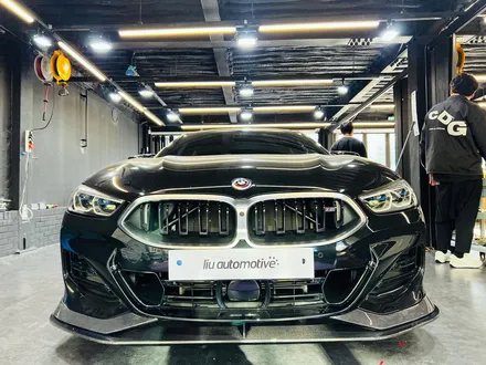 BMW 8시리즈 카본 프론트립 + 디퓨저 + 스포일러 850i.