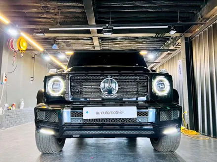 벤츠 W464 G400d 브라부스 타입 LED 프론트립.