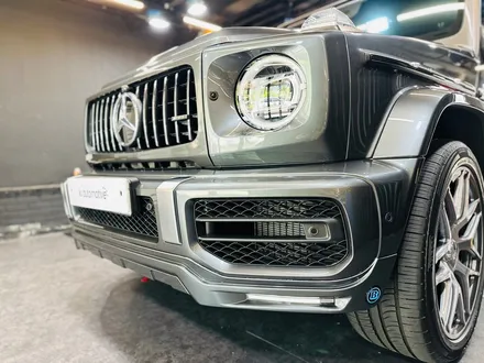 벤츠 G63 AMG 브라부스 LED 프론트립 + 송풍구 엠비언트 작업 지바겐 W464.