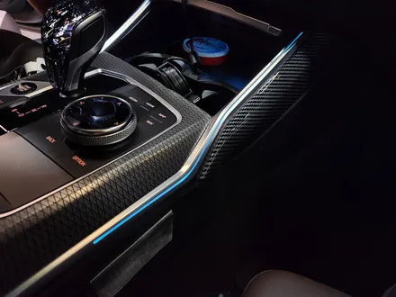 BMW i4 회오리트위터 + 기어패널 엠비언트 엠비언트 연동.
