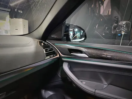 BMW G02 X4 LCI 엠비언트 연동 스피커 + 크리스탈 세트.