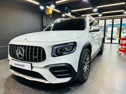 벤츠 GLB 35AMG 사이드스텝 + 블랙 머플러 교체.