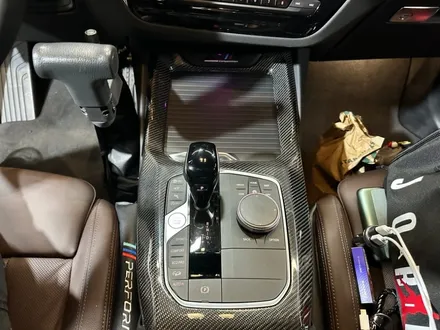 BMW X3 X4 실내 카본 인테리어 트림 교체.