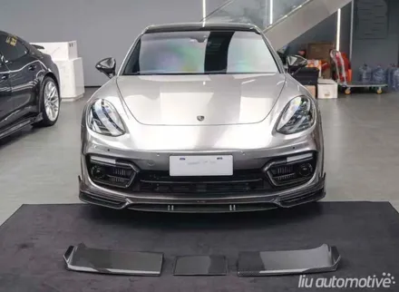 포르쉐 971 파나메라 GTS 전동 스포일러 카본.