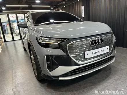 아우디 이트론 블랙팩 그릴 교체.