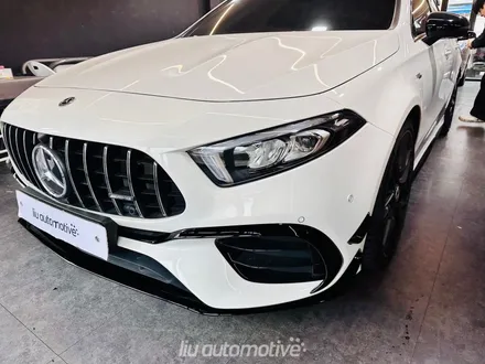 벤츠 A45 AMG 나이트 패키지 블랙팩 파츠.