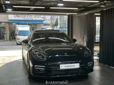 포르쉐 971 파나메라 익스클루시브 테일램프 교체. 세레모니까지 적용하고, 터보나이트 엠블럼 패키지도 설치하였습니다. / 서울 서초