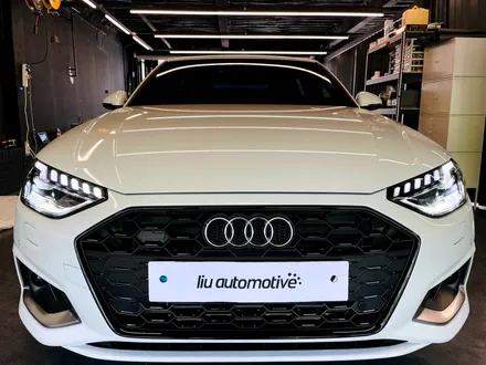 아우디 2021 신형 A4 S4 그릴. 임팩트 있는 신형 S4 그릴.