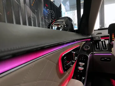 벤츠 W223 S400d S클래스 숏바디 액티브엠비언트. S클래스 엠비언트 시공.