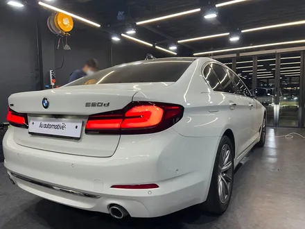 BMW G30 5시리즈 LCI 테일램프 교체 순정 부품. 믿을 수 있는 순정 테일램프.