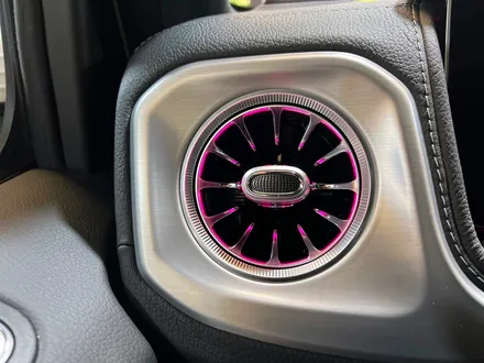 벤츠 G63 AMG 엠비언트 연동 송풍구 확장 작업.