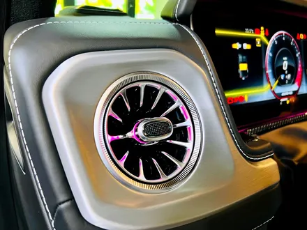 벤츠 신형 지바겐 엠비언트 송풍구 전후면 세트 시공 G63 AMG.