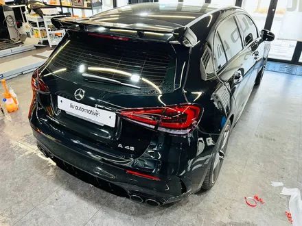 벤츠 W177 A45 AMG 헤드라이트 보호 블랙베젤 타입 PPF.