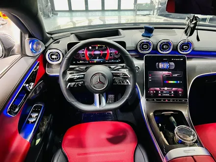 벤츠 W206 C클래스 4D 부메스터 + 천장 부메스터 엠비언트 연동.