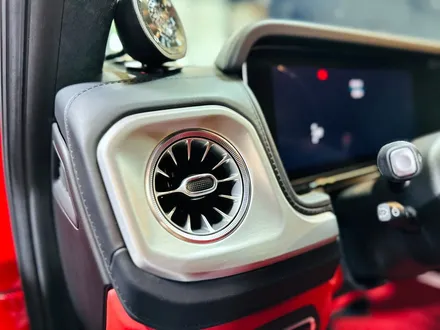 벤츠 지바겐 G63 AMG 송풍구 엠비언트 순정 LED사용 제작 시공.