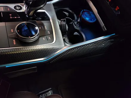 BMW i4 회오리트위터 + 기어패널 엠비언트 엠비언트 연동.