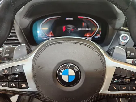 BMW G01 X3 카본 핸들 + M1M2 버튼 + 패들시프트 m40i.