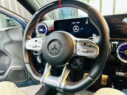 벤츠 A45 AMG 마그네틱 카본 패들시프트 교체 W177.