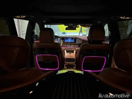 벤츠 GLS 마이바흐 폴딩 테이블 엠비언트. GLE
