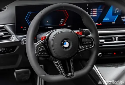 BMW 신형 CS핸들 퍼포먼스 카본 + M1M2 버튼 설치.