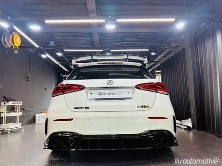 A45 AMG 파텍 PAHTECKZ 카본 디퓨저 드레스업 파츠 설치.