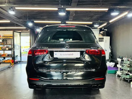 벤츠 GLS 63AMG 타입 디퓨저 머플러팁 교체.