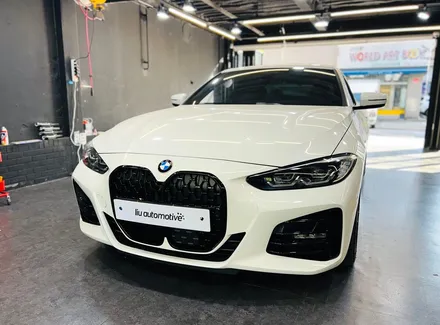 BMW G22 4시리즈 쿠페 블랙팩 그릴 교체.