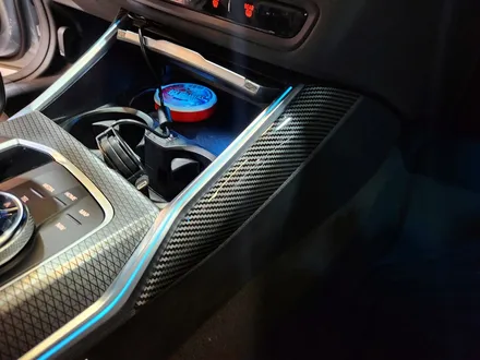 BMW i4 회오리트위터 + 기어패널 엠비언트 엠비언트 연동.