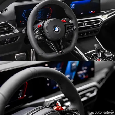 BMW 신형 CS핸들 퍼포먼스 카본 + M1M2 버튼 설치.